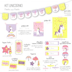 Kit Unicornio